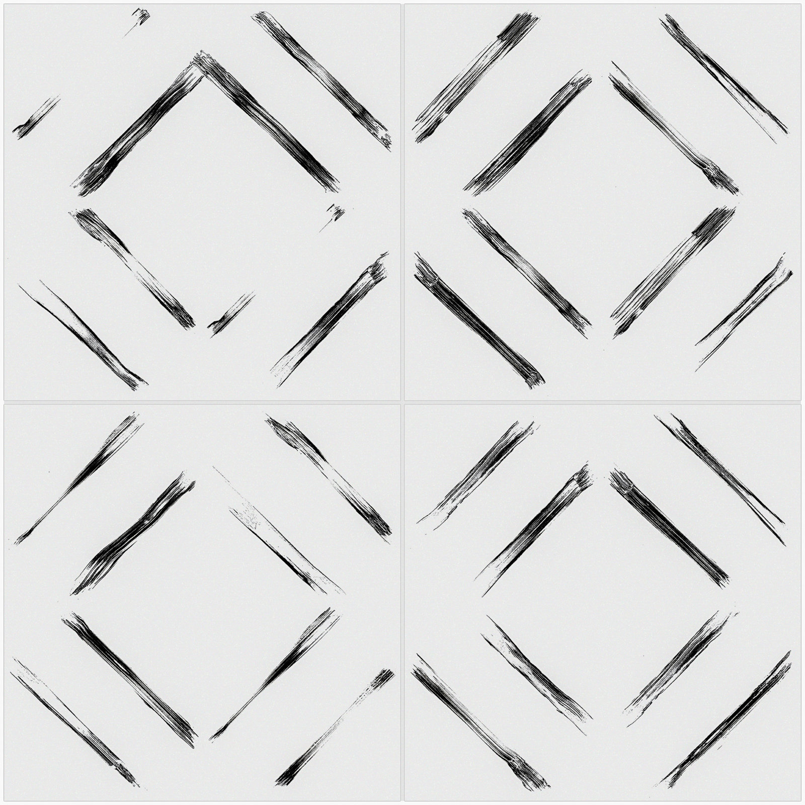 Kenzo 8" x 8" Porcelain Patterned Wall & Floor Tile, Dec 02