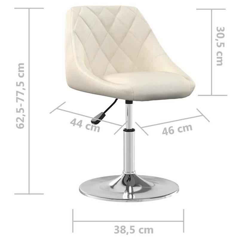Side Chair, Cream, Cream