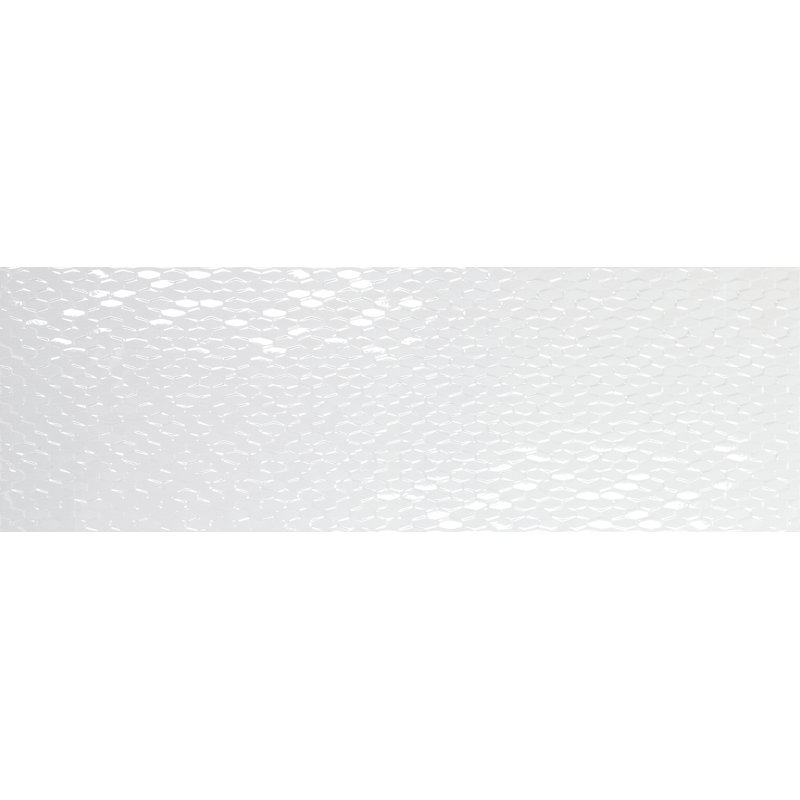 Artwork™ 12" x 35" Beveled Ceramic Metal look Tile, Gray