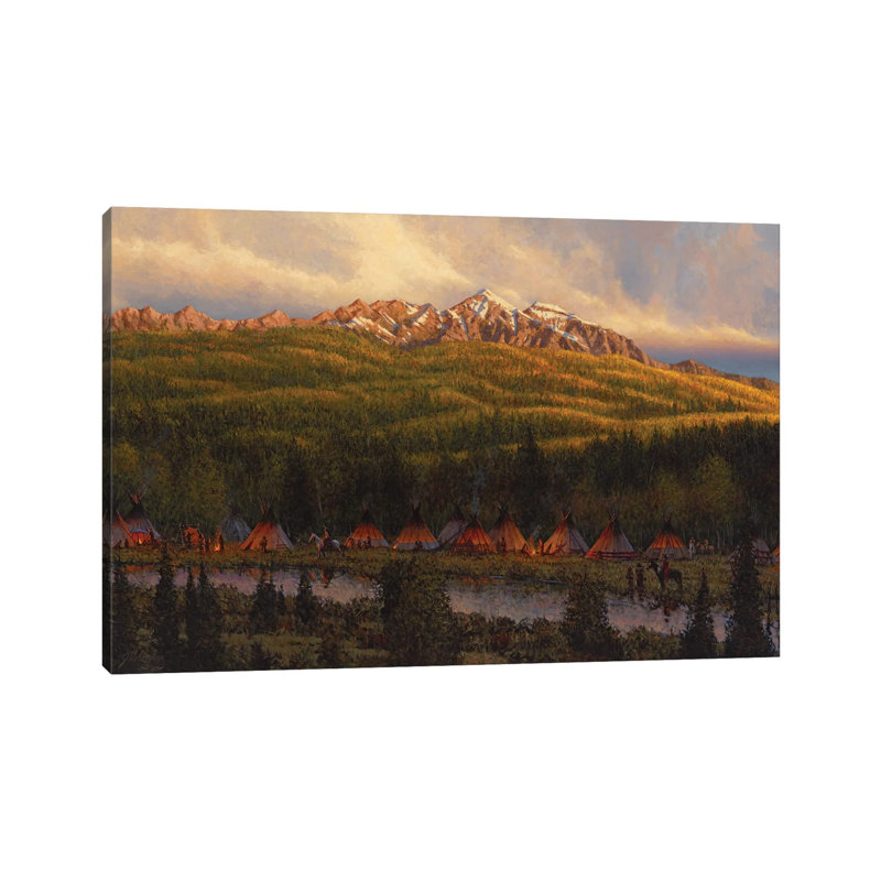 Grand Mantle by Joe Velazquez - Wrapped Canvas Print, 152.5 cm H x 101.5 cm W