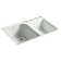 Executive Chef™ 33" L x 22" W Undermount Kitchen Sink with 4 Oversize Faucet Holes