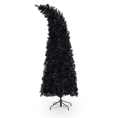Sapin de Noël artificiel illuminé 7 pi 7 pi avec base