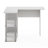41.14'' W L-Shaped Computer Desk with Bookshelf-782790767
