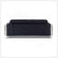Causeuse en cuir italien Global United-1632492483