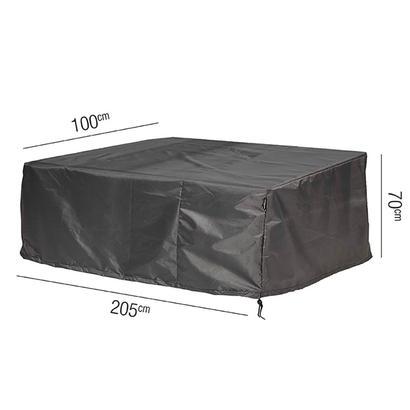 Jayant Outdoor Patio Bench Cover, 70 cm H x 100 cm W x 205 cm D
