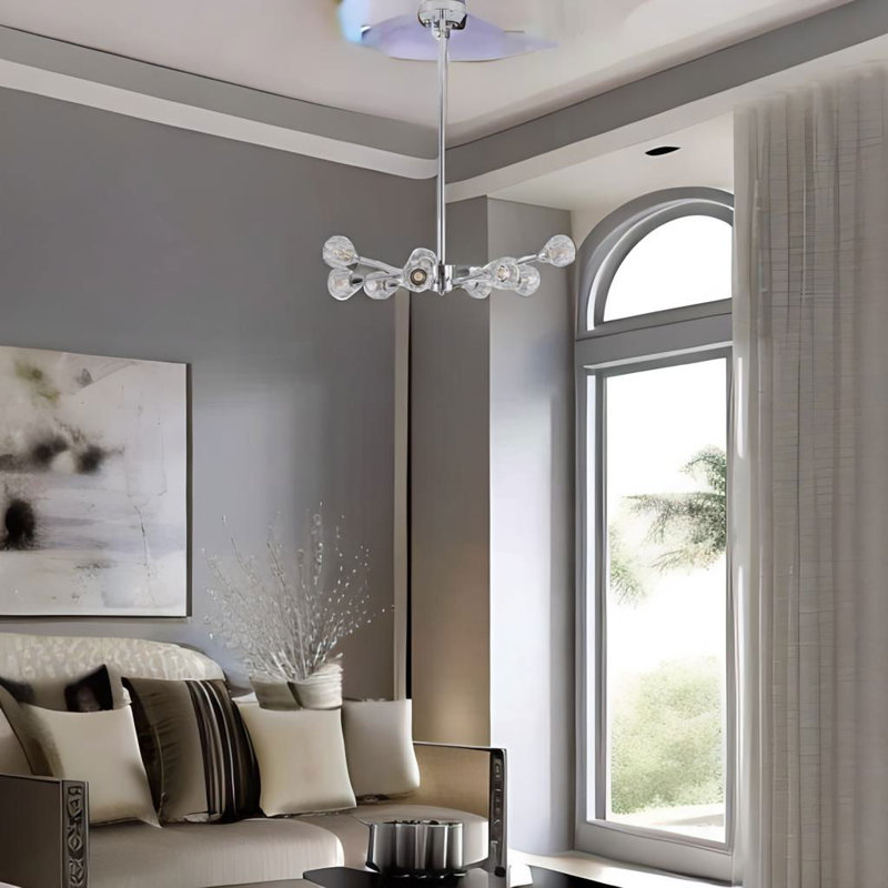 Jahray Chandelier, Chrome
