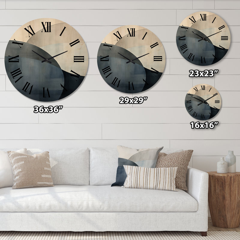 Horloge murale Frenette Cubist Dreams, Moyenne