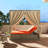 Patio Wicker Adjustable Sun Bed With Curtain-2112919814