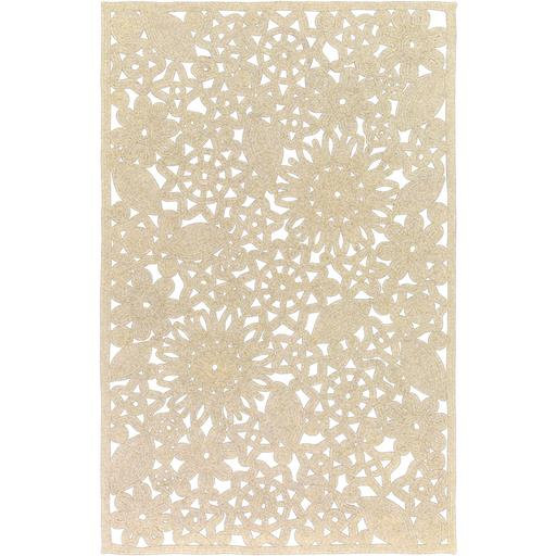 Tapis intérieur / extérieur beige clair Camille