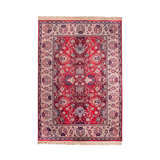 Bid Oriental Area Rug in Red/Blue/Beige