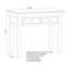 Adaleya 98cm Solid Wood Top Console Table-242720256