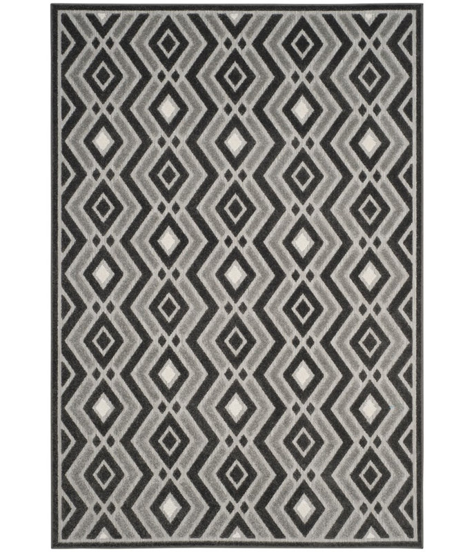 Tapis d'extérieur gris Schill, 8' x 11'2"