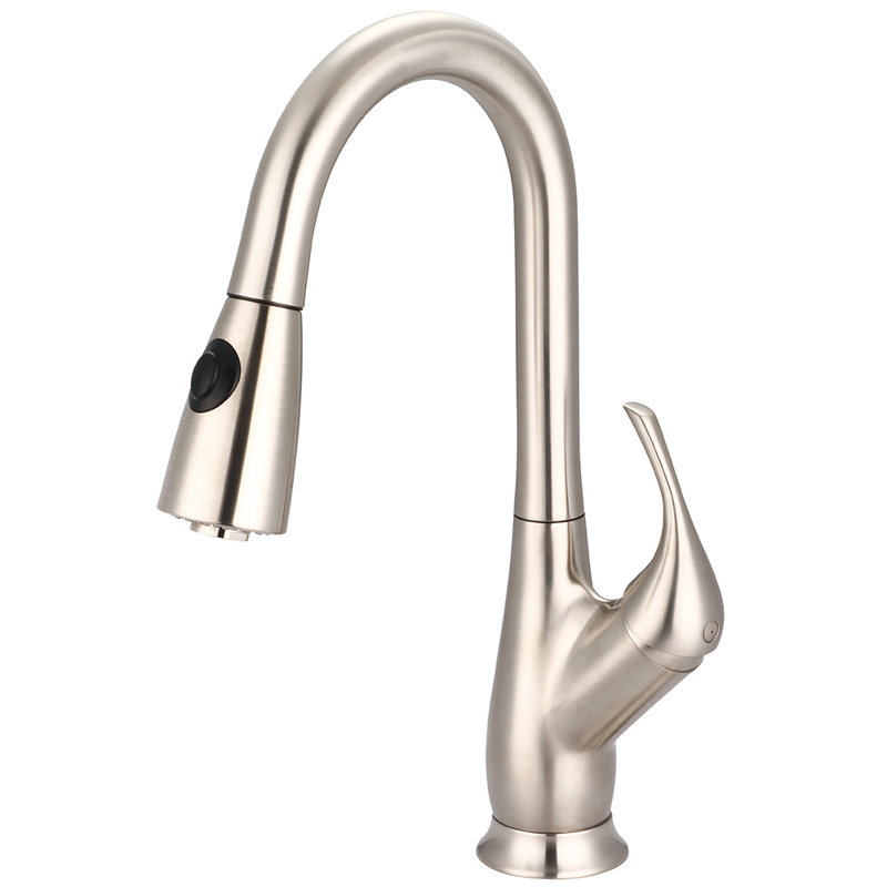 Pioneer Legacy Pull Down Kitchen Faucet, Brushed Nickel