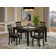 Pilning 4 - Person Solid Wood Top Four Leg Dining Set
