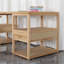 Bureau pratique en bois de frêne brun clair-966243436