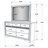 SantaAna 9-drawer Dresser with Mirror-870330921