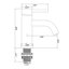 Single Hole Bathroom Faucet-122001066