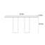 Console de style italien de luxe minimaliste-215130345