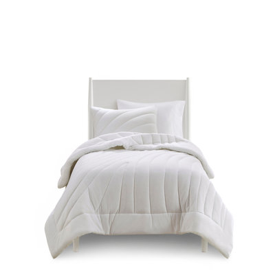 3 PCS Poly Jersey Puffy Comforter Set