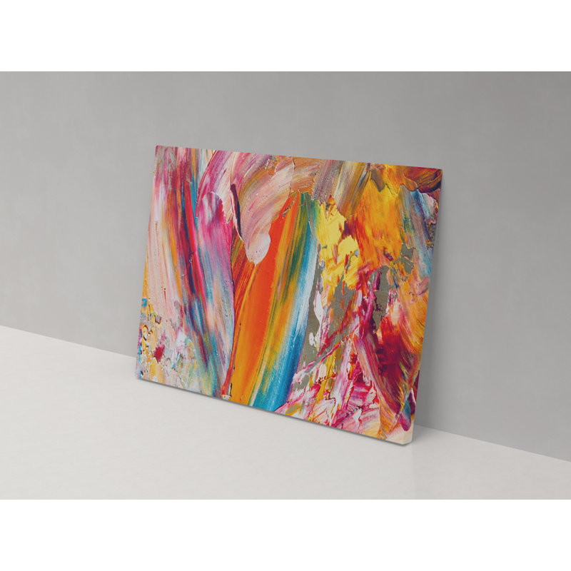 Art Palette - Wrapped Canvas Painting, 82cm H x 123cm W x 4cm D