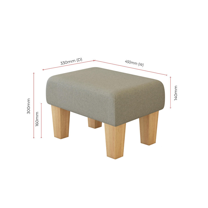 Autryville Wood Contemporary Leg, Natural, Poz, Seaglass Green