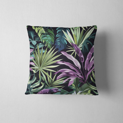 Housse de coussin réversible Floral Maximalist Floral