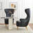 Flaxville Tufted Wingback Chair (Set of 2)-120610671