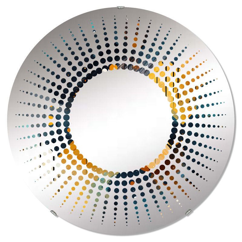 Circle Mirror, 23.6" H x 23.6" W