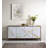 Paavan Marble Paint Oak Console Cabinet