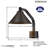 Linley Stained Glass Lantern Head Post Lantern