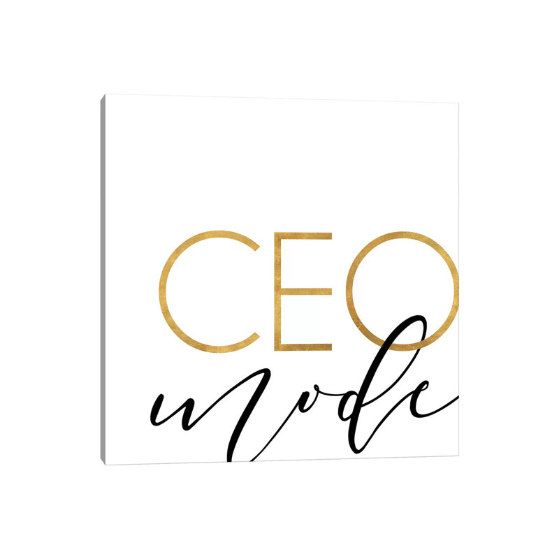 Ceo Mode by Anna Quach - Wrapped Canvas Gallery-Wrapped Canvas Giclée, 66.04 cm H x 66.04 cm W