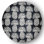 Tapis d'intérieur / extérieur tissé à plat à motif floral bleu flux Shark