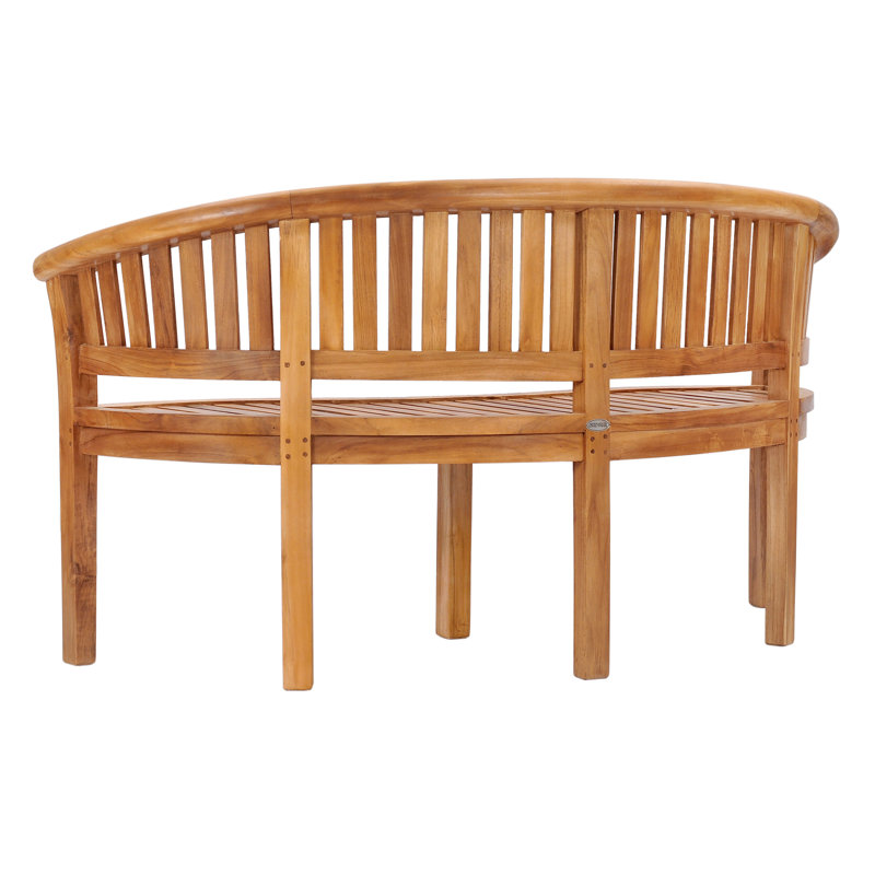 Peanut Teak Garden Bench