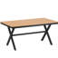 Excellent choix pour les espaces extérieurs avec chaises en PE et table en bois en plastique-99704039