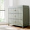 Commode 3 tiroirs avec plateau à langer Graco Teddi
