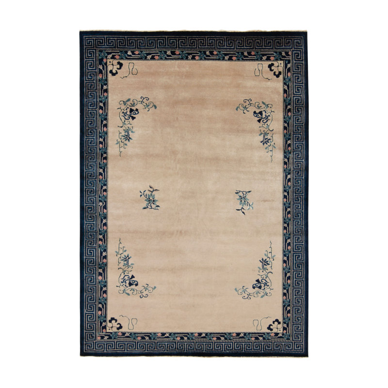 One-of-a-Kind 6'9" x 9'6" Hand Knotted Area Rug
