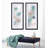 " Transparent Rain " 2 - Pieces