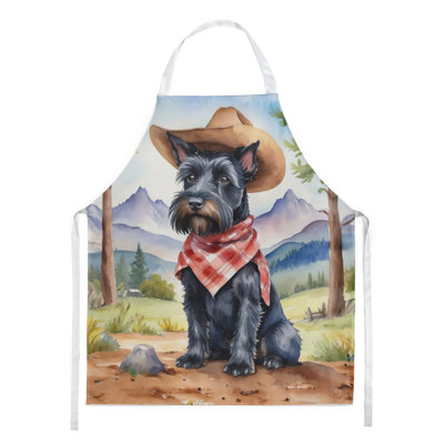 No Pattern Bib Apron