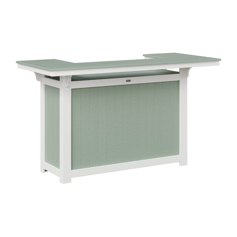 Berlin Gardens Outdoor Island, Seafoam/White