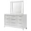 Commode 9 tiroirs avec miroir Heitzman