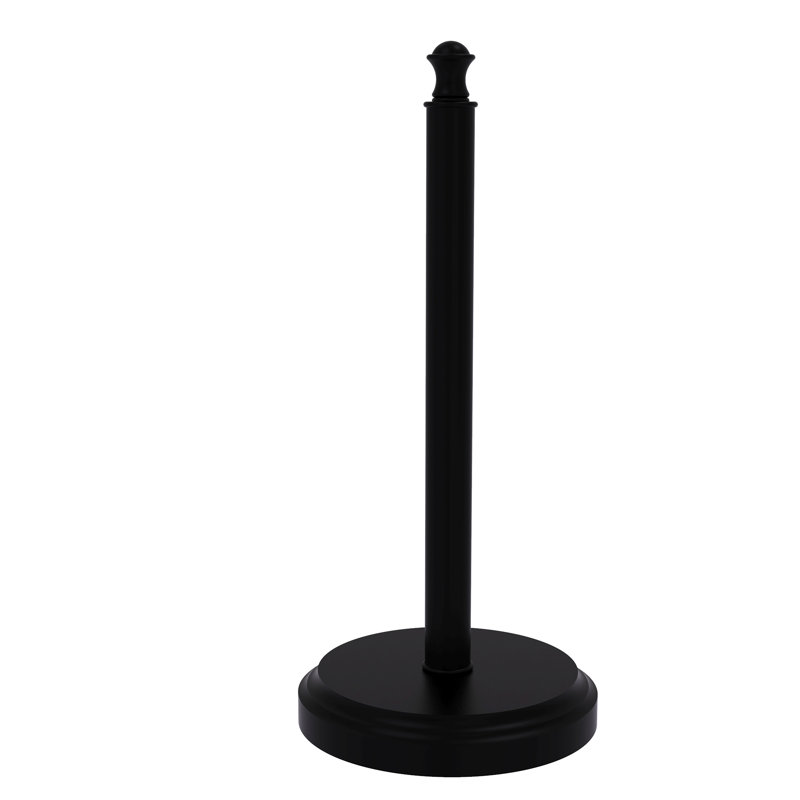 Porte-serviettes sur pied Freyja, Noir mat
