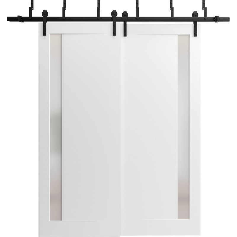 Portes de grange coulissantes Planum, 36 po x 84 po