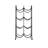 Townhouse Tabletop Wine Bottle Rack in Black