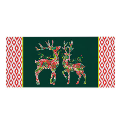 Tapis à motif renne Sassafras