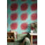 Papier peint abstrait bleu sarcelle avec décoration murale amovible-1130875344