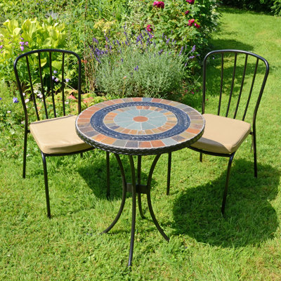 Villena 2 Seater Bistro Set with Cushions