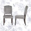 Chaise d'appoint rembourrée en velours Bryn-576159677