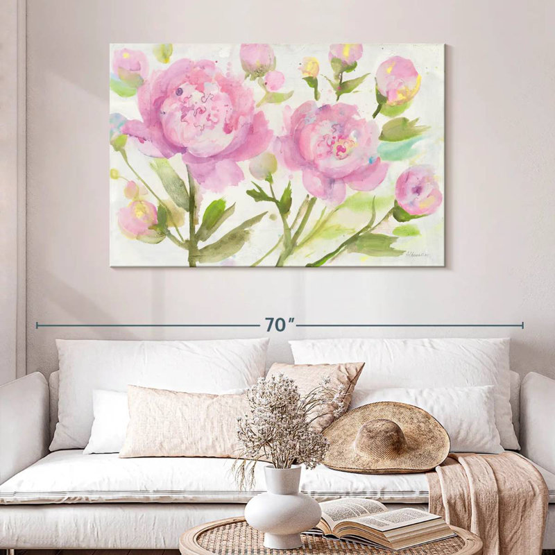 Pivoines Harnek Bright, H 32 po x l 48 po