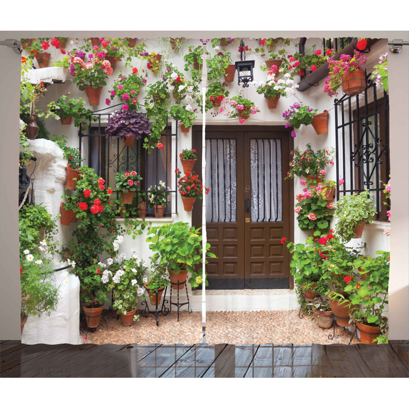 Curtain Pair, 108" W x 90" L