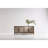 Sideboard with Solid Wood Frame and Shagreen-Style PU